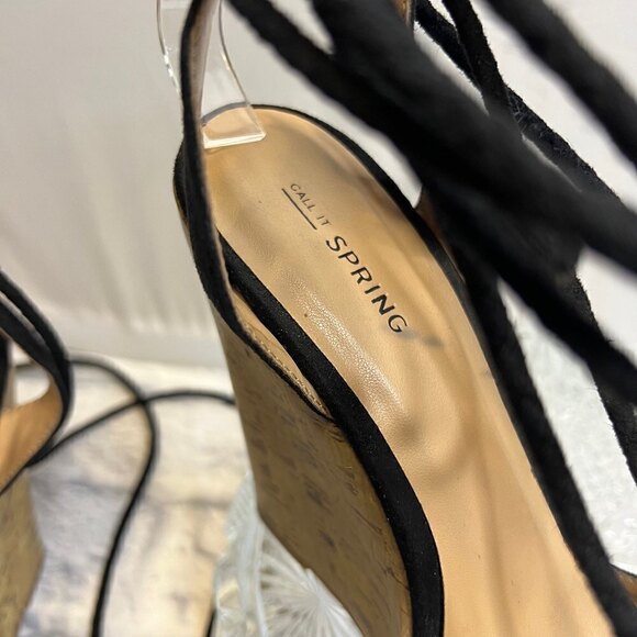 cork wedge shoes - Picture 2 of 12